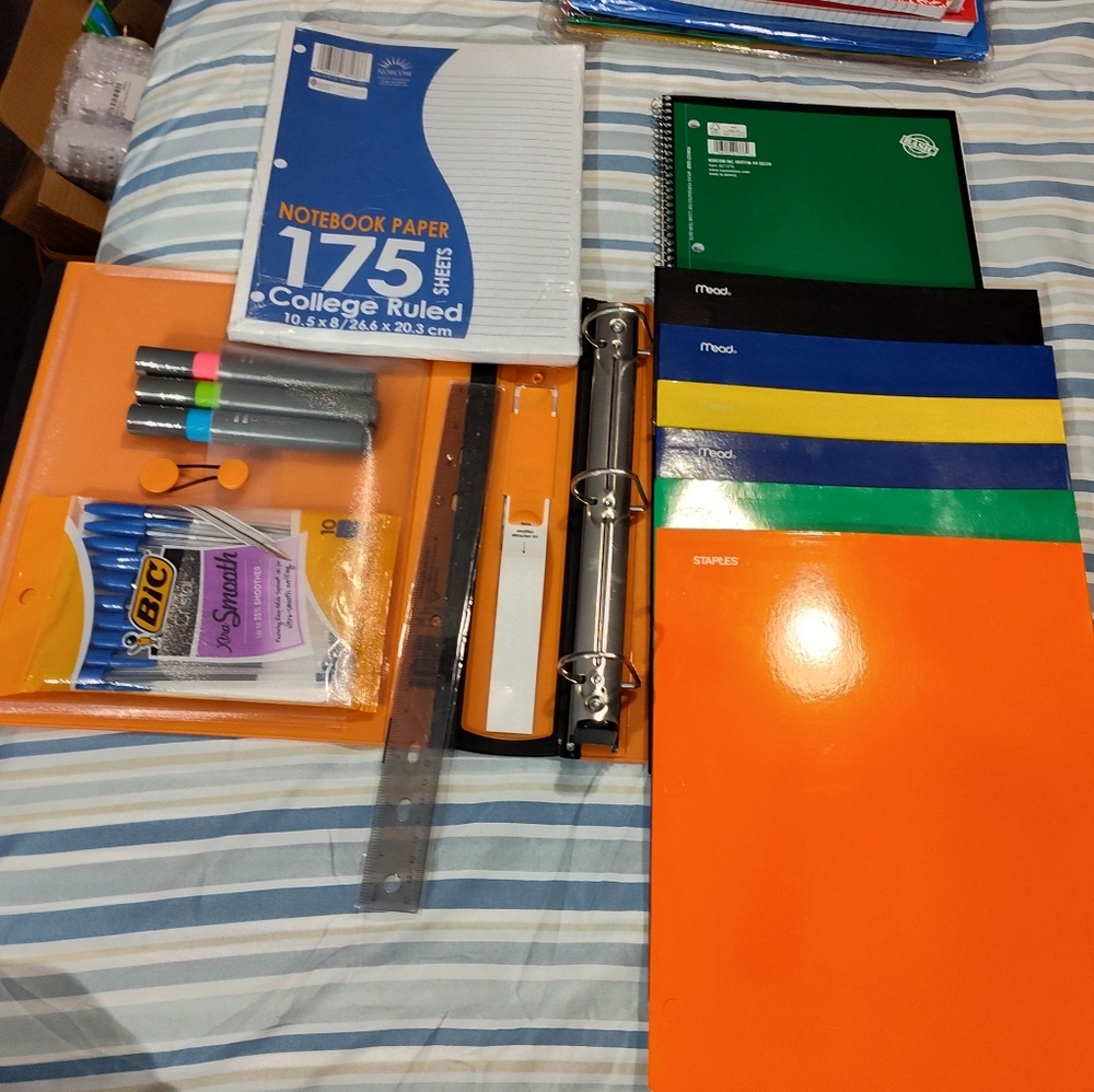 NEW! School Supplies Bundle